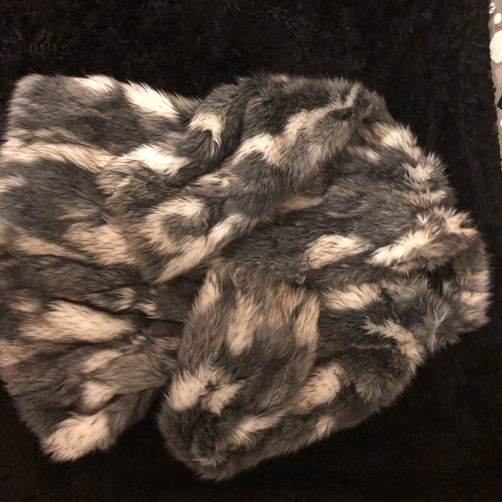BooHoo Plus Faux Fur Coat
